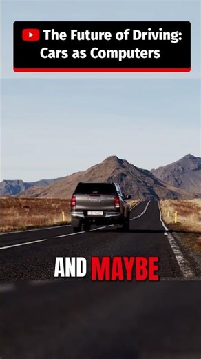 The Future of Driving: Cars as Computers #shorts