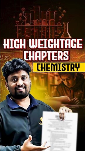 JEE Chemistry High Weightage Chapters | JEE 2026 #jeechemistry #jee2026 #jee #naveensir #iit #telugu