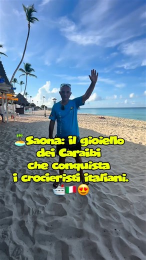 Scopri l’Isola Saona, un paradiso tropical! 🌴🪸🐠. 🛳️Sei in crociera nella Repubblica Dominicana? Non perdere l’occasione di visitare l’Isola Saona, un gioiello nel Mar dei Caraibi🏝️🍍🐚🥥. Spiagge bianche, acque cristalline e una natura mozzafiato ti aspettano. Goditi una giornata unica tra relax, avventura e sapori caraibici. 🍹🌺 📍 La tua prossima fermata: il paradiso! 📆Prenota ora e rendi la tua vacanza indimenticabile. Benvenuti nella Repubblica Dominicana!🇩🇴🏝️🩵 🧏🏻‍♂️Per maggiori