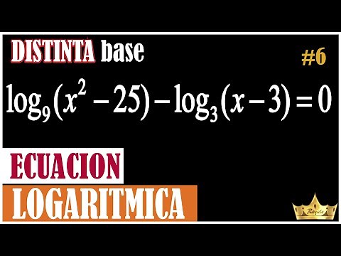 😱¿Cómo trabajar ECUACIONES LOGARÍTMICAS de BASES DISTINTAS? Despejar X dentro de un logaritmo
