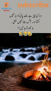 water cannot sink and fire cannot burn, who am i ?? #riddles 😆 😅 😂 🤣 #funny #funnyjokesinurdu #funnyshorts #funnyvideo #funnyreels #viralreels | D Animation World