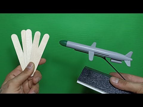 KH-55 Cruise Missile | Handmade Wooden Scale Model