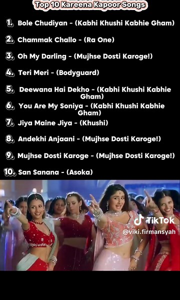 Bole Chudiyan: Celebrating Kareena Kapoor's Dance