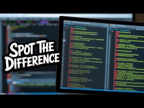 Spot the Difference with Vim (Diff)