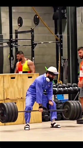 bodybuilder shocked 😲 look at his face 😳 #anatoly #anatolyprank #gym #fyp #unitedstates