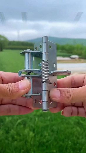 Automatic Closing Spring Positioning Hinge for Self-Closing Doors