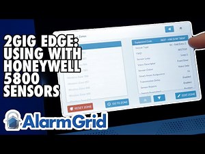 2GIG Edge: Using with Honeywell 5800 Sensors