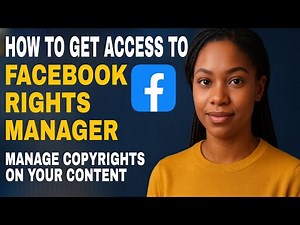 How to Get Access to Facebook Rights Manager || Manage copyrights on your content on Facebook