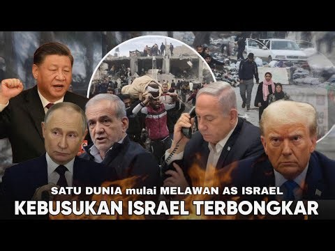 Kebusukan Israel Kebongkar, Netanyahu Ketakutan Hubungi Trump !! Gaza Not For sale