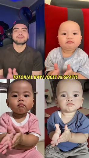 Tutorial Edit Video Bayi Joget AI Gratis dan Lucu
