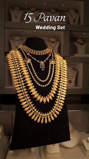 5.5K views · 104 reactions | 15 Pavan Mixed Wedding Set Collections | Leo's Gold and Diamonds Visit Today & Explore Our Bridal Collections! For Enquiry, contact at 8078713225 Our Online purchase Number: 9072446916 . . #leosgoldanddiamondsthrissur #wholesalejewellery #goldjeweleryinthrissure #wholesalejewelleryinthrissur #trending #viral #thrissur | Leo's Gold & Diamonds | Facebook
