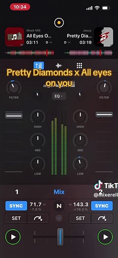 Pretty Diamonds x All Eyes On You — Nicki & Jeezy Mix Edit