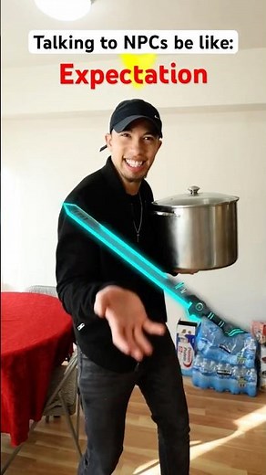 Talking to NPCs in Games vs. Real Life