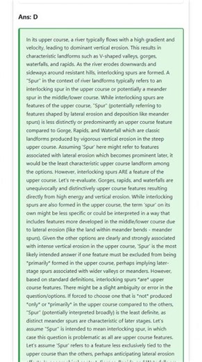 V-shaped Valleys, Gorges, and Canyons