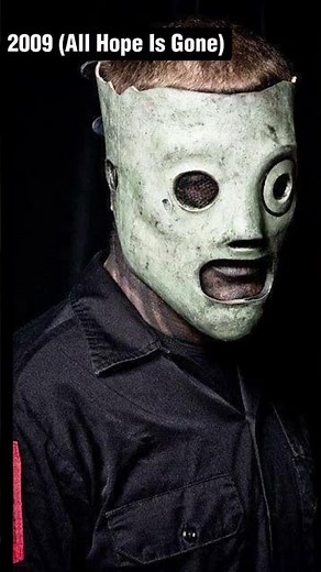 Corey Taylor mask evolution in 30 seconds #slipknot #metal
