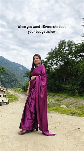 Ankita Aggarwal❤️ on Instagram: "What's the need for a drone, when @googlegemini is there..... PROMPT - "Create a 360 degree realistic drone shot panning far away from the girl" . . . . [Travel, Gemini, Prompt, drone shot, tutorial, travel, cinematic, video] #travel #explore #lifewithankitaa"