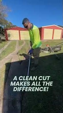 Give your lawn the sharp finish it needs with Jim's Mowing