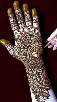 Very simple bridal mehndi design | mehndi design | mehndi designs | mehndi #shorts #short #mehndi