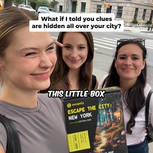 Your city has a secret! This EPIC 🔥 adventure takes you to find real clues hidden around your city. Solve to see what happens next! ➡️ One puzzle leads to the next ➡️ Perfect for family, friends, dates, and more ➡️ One box is all you need | Escapely