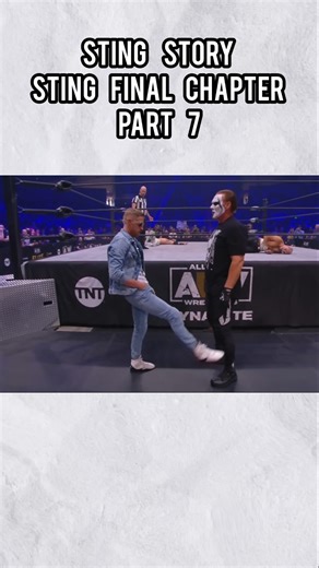 Sting WWE Journey Part 7 Sting Final Chapter #shorts