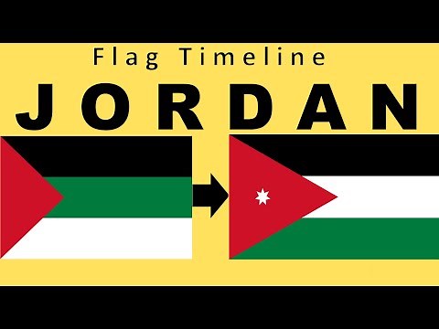Flag of Jordan: Historical Evolution (with the Anthem of Jordan)