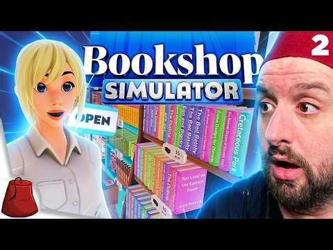 Running My Own Cozy Bookshop… Bookshop Simulator