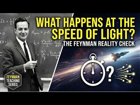 "What Happens at the Speed of Light? The Feynman Reality Check”