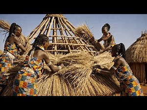 Primitive Tribe Builds Traditional Huts Using Ancestral Methods | Full Realistic Process