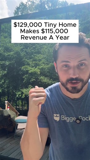 BiggerPockets on Instagram: "Take a look inside my $129K tiny home that pulls in $115K a year. Yes, you read that right. If you want the blueprint to do this yourself, drop "GLAMPING" in the comments and I’ll send you the link to my book, The Glamping Investor. Heads up, it’s going 60% off for Black Friday. 👀 👉 So be honest… would you buy a short-term glamping rental if the numbers looked like this?"