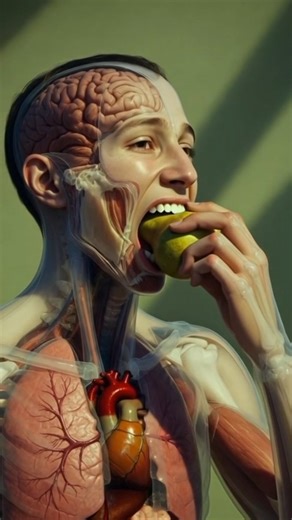 What Happens When You Eat a Pear? 🍐 | 3D Animation #youtube #facts #pearnova #vection #pearfect