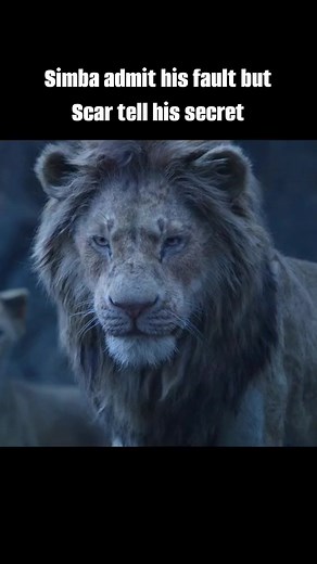 Simba admit his fault but Scar tell his secret 😳 #movieclips #thelionking | Anthony Abero