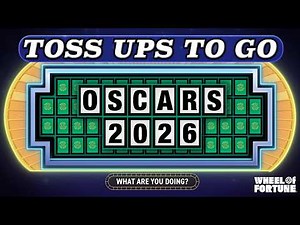 Toss Ups To Go - Oscar Season | Wheel of Fortune