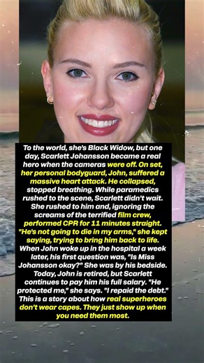 The Day Black Widow Became a Real Life Hero
