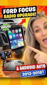 Ford Focus 2012–2018 Stereo Upgrade | 9.7” Touchscreen with Wireless CarPlay & Android Auto