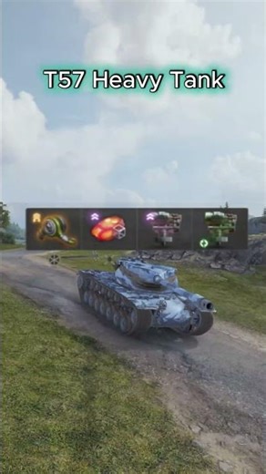 T57 Heavy Tank Полевая модернизация и оборудование #миртанков #танки #kisly #wot #worldoftanks