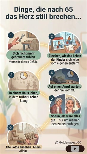 Das verletzt wirklich nach 65 #emotional #aging #life