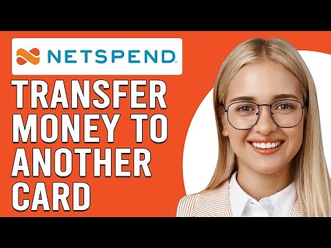 How To Transfer Money From One Netspend Card To Another (How To Send Money Between Netspend Card)