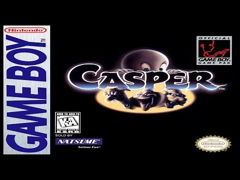 Casper - Gameboy Playthrough #60 【Longplays Land】