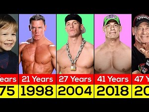 WWE John Cena Transformation From 1 to 46 Years Old