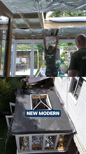 1K views · 90 reactions | Conservatory owners, stop scrolling! Is your conservatory too hot or too cold to use? You can now transform it into a year-round living space in as little as one day. Our new One Day Conservatory Roof Transformation Program is faster, cleaner, and more affordable than a full extension. Tap to check your eligibility and secure a local discount before all the spots are gone! | Smarter Home Upgrades | Facebook