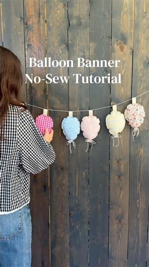 DIY Birthday Balloon Banner Decor 🎈