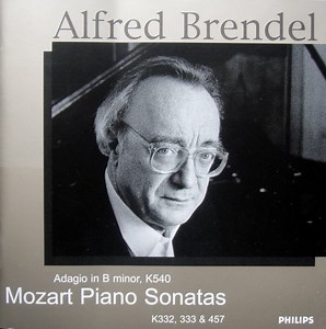 Alfred Brendel, Mozart - Piano Sonatas K332, 333 & 457, Adagio In B Minor K540