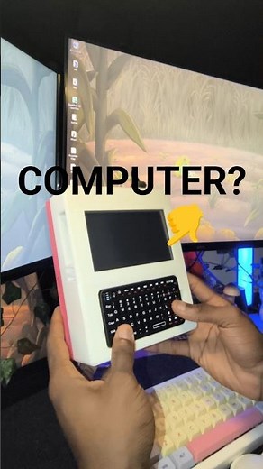 I made a Handheld computer! #cyberdeck #raspberrypi #retrogaming