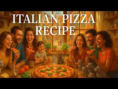 Pizza Margherita (Classic Italian Recipe) – Authentic Homemade Neapolitan-Style Pizza