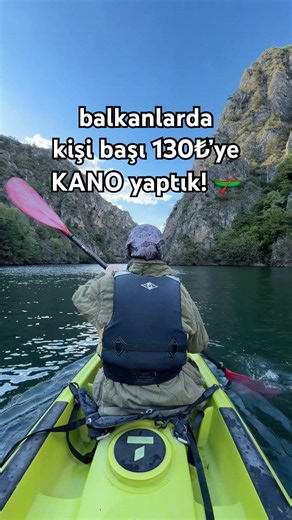 We built a canoe in the Balkans for 130 TL!! 🛶 #explore