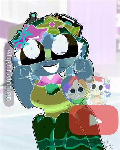 cocoa The crying wa wa wa wa #alightmotion #animatin #dandysworld #cocoa #bassie #trend