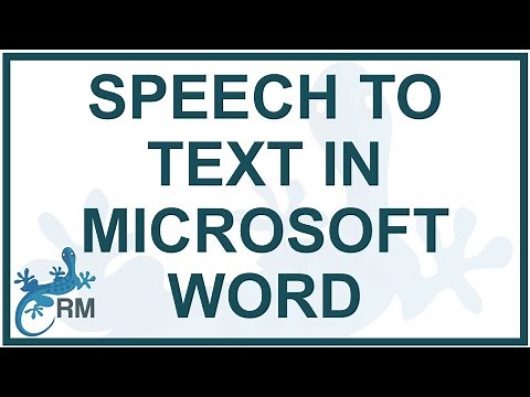 Speech to Text in Microsoft Word | Voice to Text | Dictate