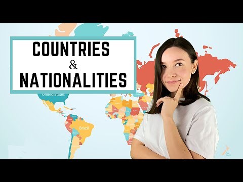 Countries and Nationalities in English ӏ ENGLISH FOR BEGINNERS A1-A2
