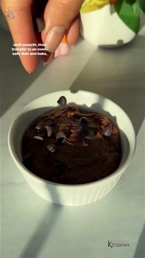 Pumpkin spice brownie