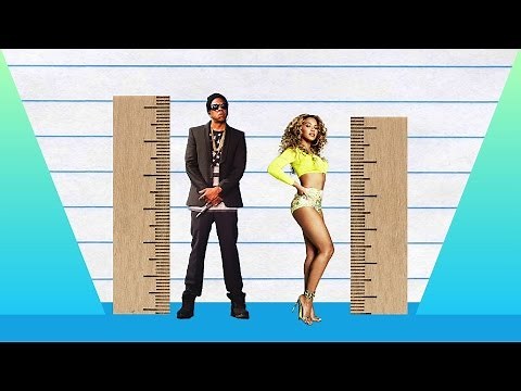How Much Taller? - Jay Z vs Beyonce!